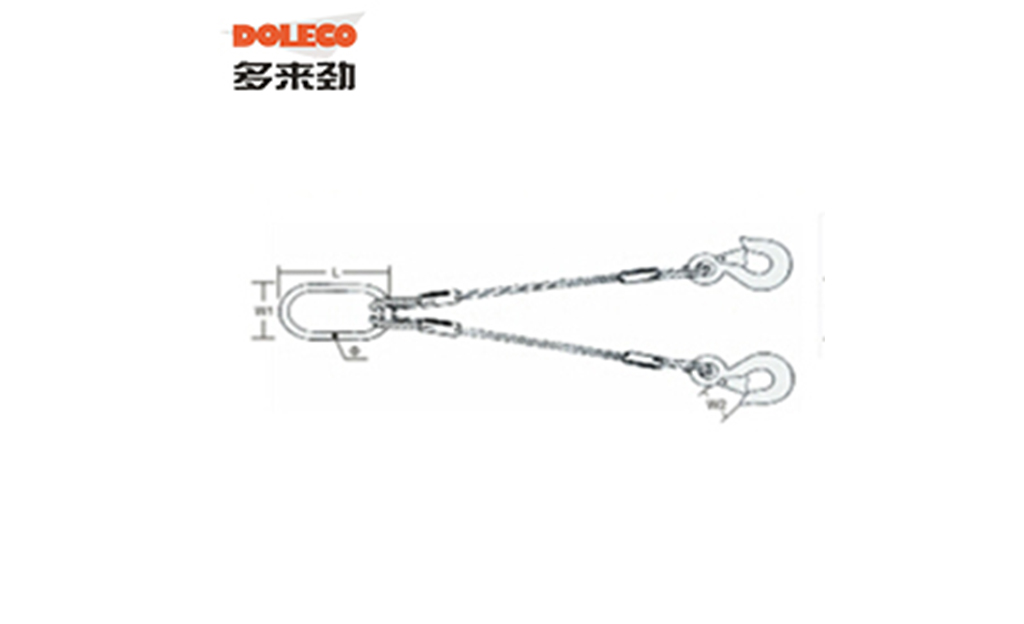 双腿钢丝绳成套索具